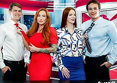 Crazy partner swap session with hot dolls Sophia Locke and Erin Everheart