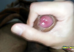 Milking My Immense Uncircumcised Beef Whistle With Lubricant Until I PeeCum In Your Face POINT OF VIEW