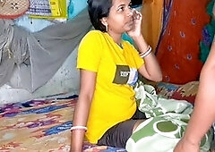 Indian village homemade bhabhi gets raw action