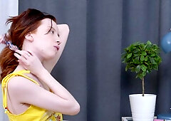 Nubiles: Small boobs Lottie Magne orgasm sexy dancing