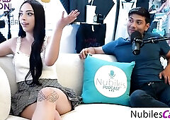 Nubiles 1ST Podcast - Large Tit Hailey Rose Casts Scarlett Rosewood
