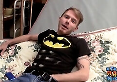 Queer, smooth-shaven, big-dick