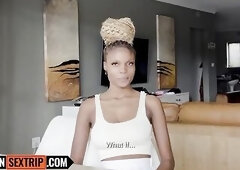 Amateur Large Bazookas Black Teen Cunt Stretched By Large Ramrod POV