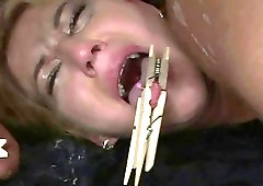 Bondage girl gets punished and ass fucked hard BDSM porn