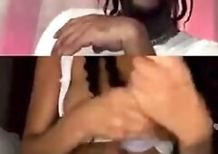 EBONY THOT MASTURBATES ON RAPPER GOLD GAD INSTAGRAM LIVE