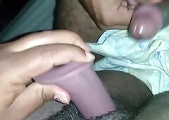 Homemade XXX session stuffing stepmom's chubby pussy with two massive dicks
