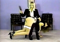 Femdom fetish bitch rimming her sad pathetic victim asshole