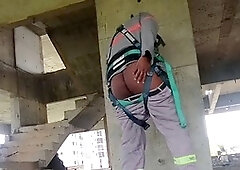 Outdoor, male masturbator, getting off