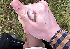 Juicy Jerk Off In The Woods Compilation –Risky –Handsome – Big Loads – Huge Veiny Cock – Hor