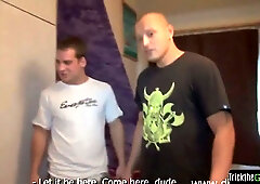 Tricked euro pussyfucked while bf watches