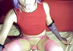 Cute tranny tiny cock shemale bimbo Mayatsarina