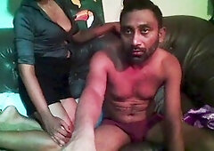 Getting it on with Sri Lankan office lady during the interview