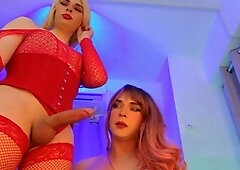 Getting off, tranny