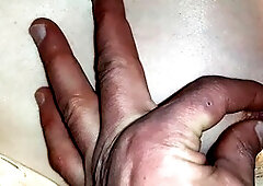 Cumming in pussy, hairy mature, amateur