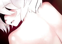 large butt Doggy position creampie