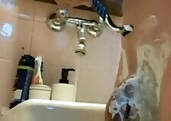 Shaving cock, ass and balls, I love how smooth I am.