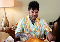 Brazzers: A Feast of Fucking at Thanksgiving