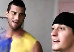 When his team loses the game, he has to give up the ass