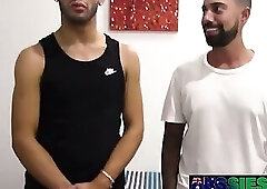 Aussie Amateur Luca Gets Deep Fucked By Roccos Massive Cock