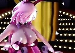 Irreplaceable purple chick plays her dick with a sex toy