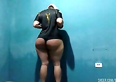 Tranny slut big butt and big dick