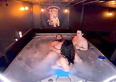 Hawt Tub 3Some With Queen Rogue and Mandi May WCA Productions