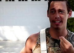 DrillMyHole - Hunk Paul Canon impressed by big dick Tobias