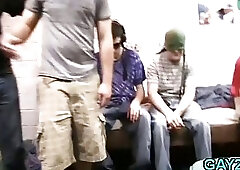 Gay pals try dirty experiments