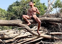 Men masturbating solo, public restrooms, indian young boy