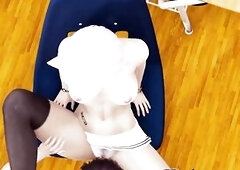 Hot Luna CG Anime Animation – Moist Twat Lick, Large Breasts Massage & Anal Sex-toy Climax In Babe Elect two