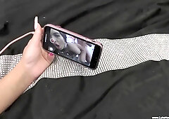 Brunette girl loves to suck on his cock in between switching poses