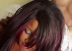 He fucks me hard with his BIG WHITE SHAFT and it felt good