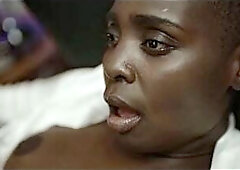 Ebony Afro Black Angel Freeze Banged & Creampied by Creep Burglar - Interracial Time Stop Fetish