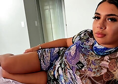 Curvy Latina Gigi shares sensual POV pleasures with eager lover