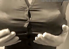 hofredo cummed on satin blouse