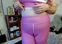 Trying on lingerie, yoga mom, lingerie try on haul