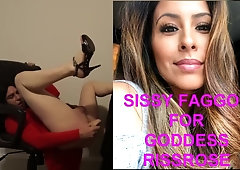 Rissrose2 revved me into a sissy homosexual