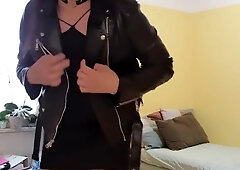 The Tiny Sissy in her going out garments I