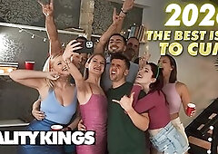 REALITY KINGS - Wild Abode Party Ends With Tiffany Tatum Bent Over For Francis X’s Biggest Schlong