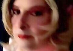 HeavenGrl sissy getting rdy in my hotel room